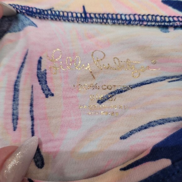 Lilly Pulitzer Mini Edna Dress Gimme Some Leg Small flamingo Print size S 4/5 - Picture 6 of 7